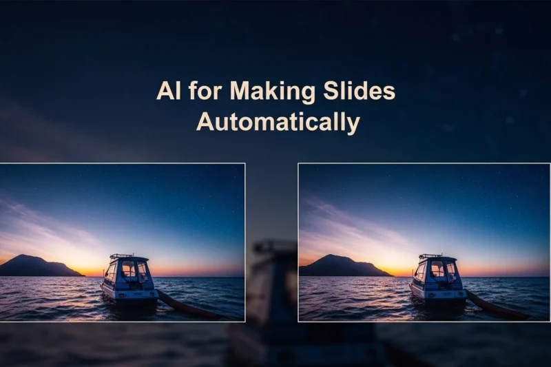 AI for Making Slides Automatically (2026 Guide): Create Presentations in Minutes
