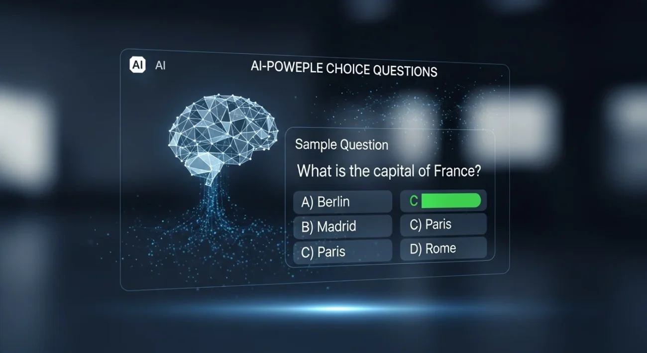 AI for Multiple Choice Questions
