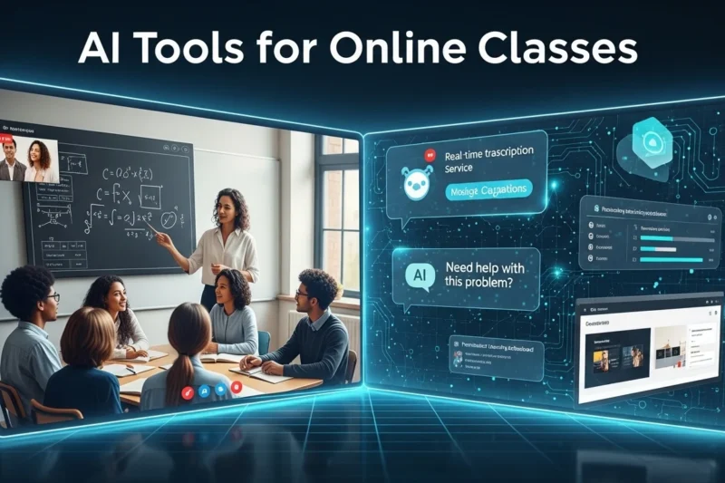 AI Tools for Online Classes (2026): Study Smarter, Save Time, Boost Grades