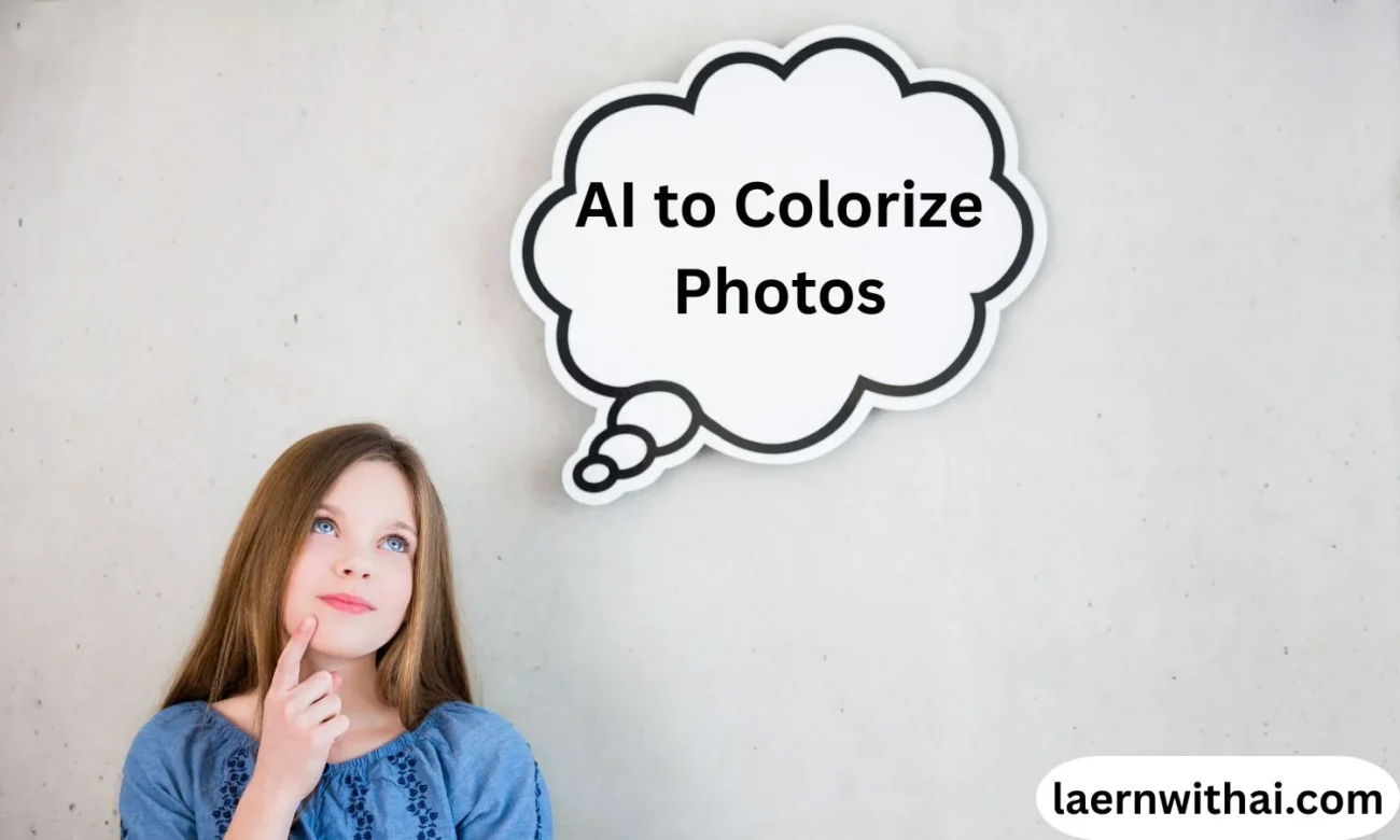 AI to Colorize Photos