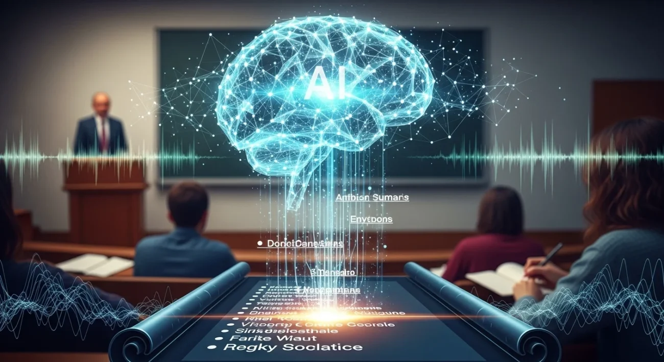 AI for Lecture Summaries
