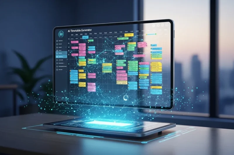 AI Timetable Generator 2026: Best Tools & Smart Scheduling Guide
