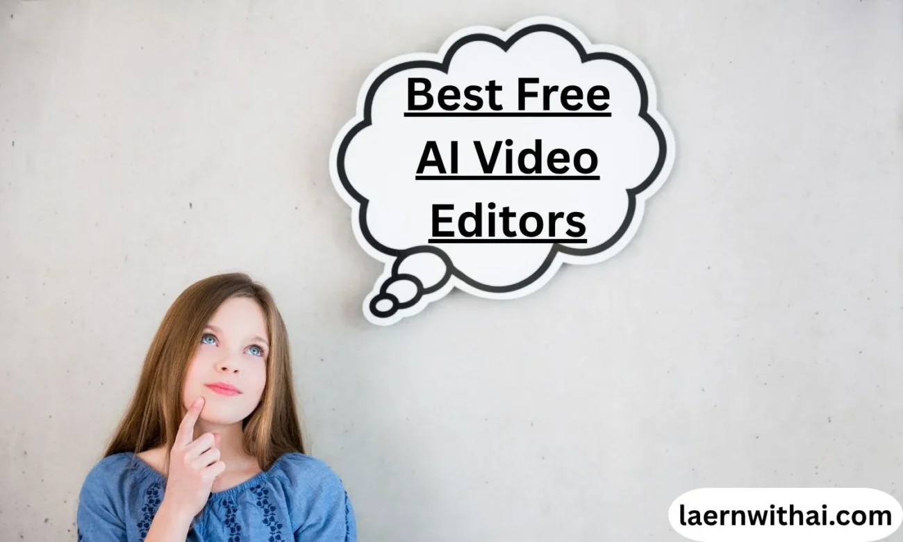 Best Free AI Video Editors